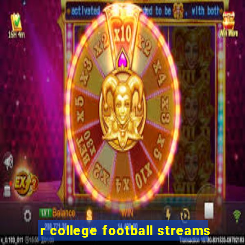 r college football streams