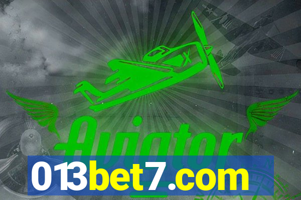 013bet7.com