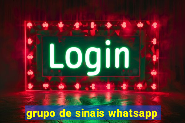 grupo de sinais whatsapp