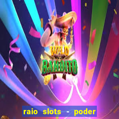 raio slots - poder de zéus