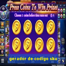 gerador de codigo sku