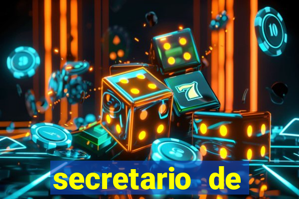 secretario de esporte salario