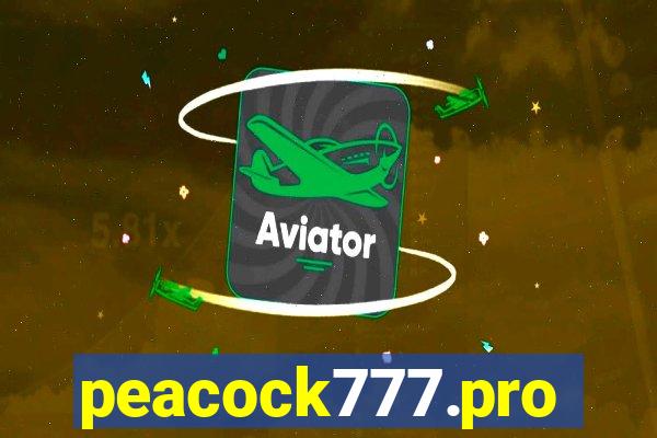 peacock777.pro